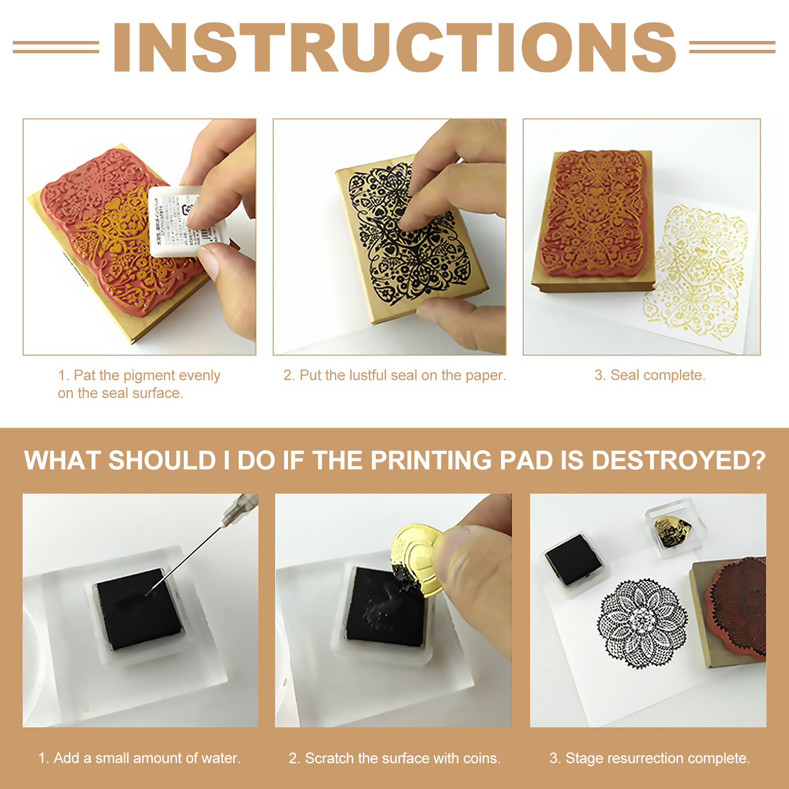 แผ่นหมึกสำหรับตรายางขนาดเล็ก 5 - Art And Craft For Nursery บทวิจารณ์และราคา