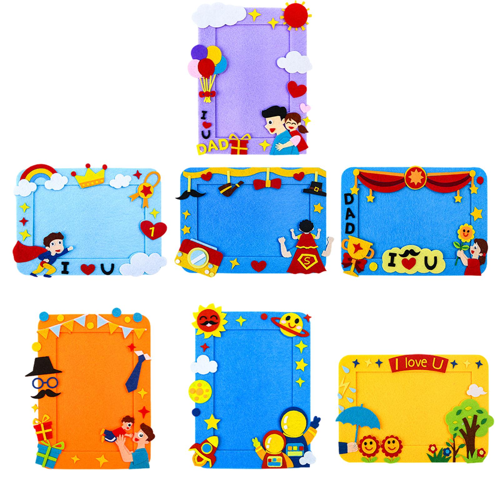กรอบรูปของขวัญแบบทำมือสำหรับพ่ - Art And Craft For Father'S Day บทวิจารณ์และราคา