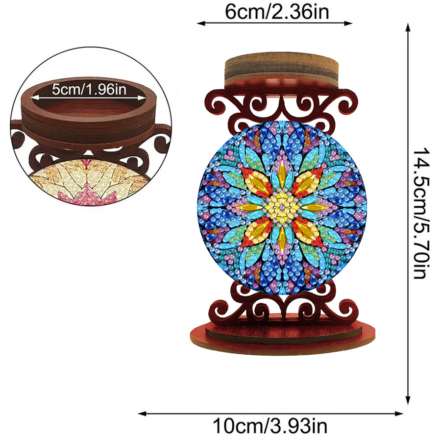 ที่วางเทียนลายดอกไม้ ของขวัญวั - Art Craft Kit บทวิจารณ์และราคา