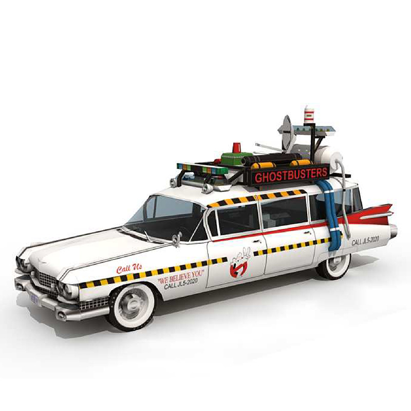 Ghostbusters รถ Ecto-1A 1:20 O - Art Craft Cardboard บทวิจารณ์และราคา