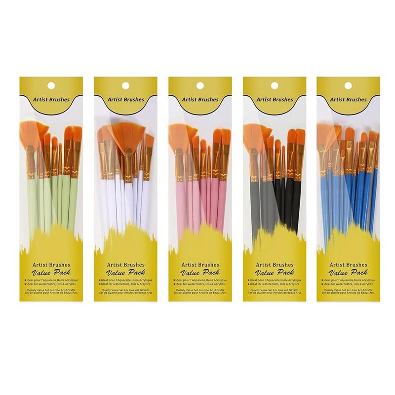ชุดพู่กันสีอะคริลิก M12K, 5 ชุ - Gouache Paint Set บทวิจารณ์และราคา