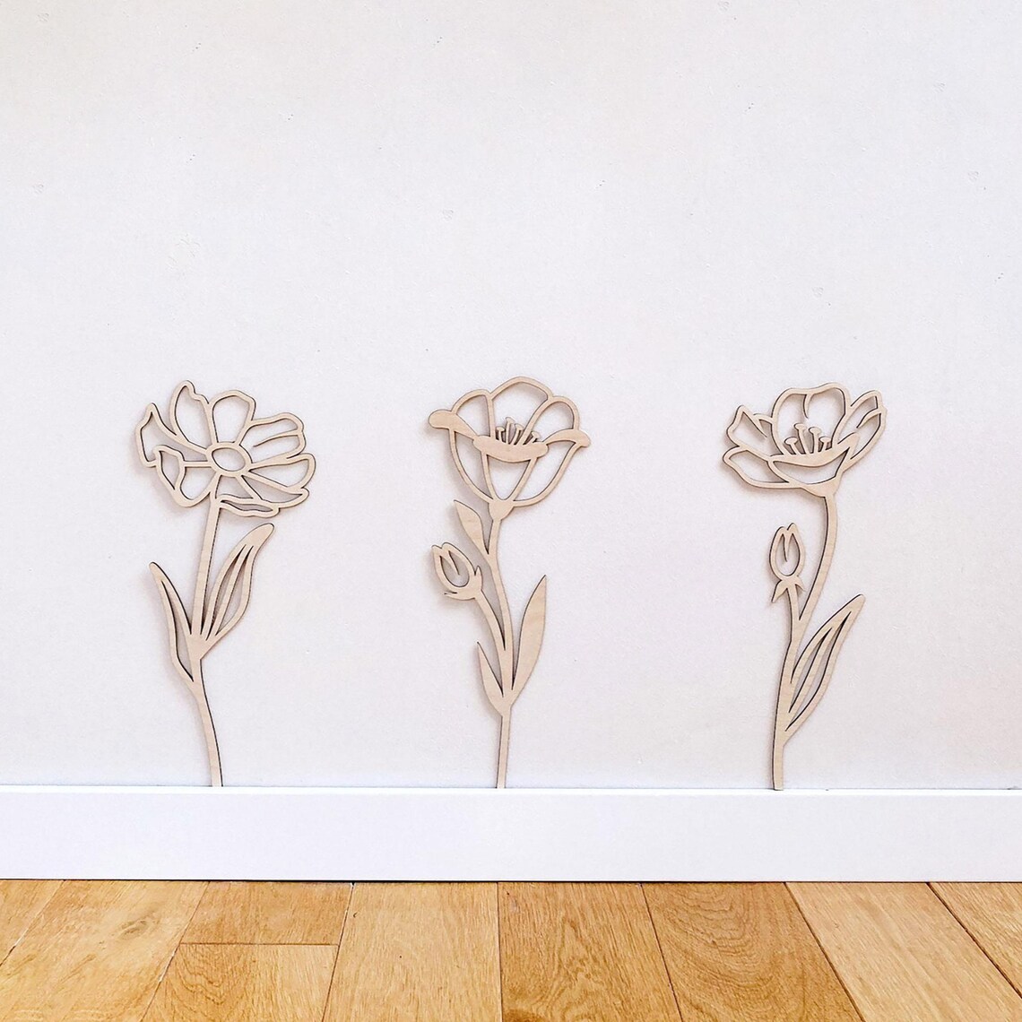 ของตกแต่งผนังรูปดอกไม้ไม้, ดอก - Art And Craft For Nursery บทวิจารณ์และราคา