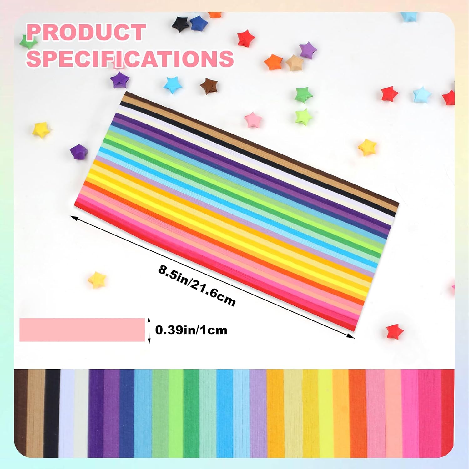 แผ่นกระดาษพับดาว 1080/2160 แผ่ - Art Craft With Paper บทวิจารณ์และราคา