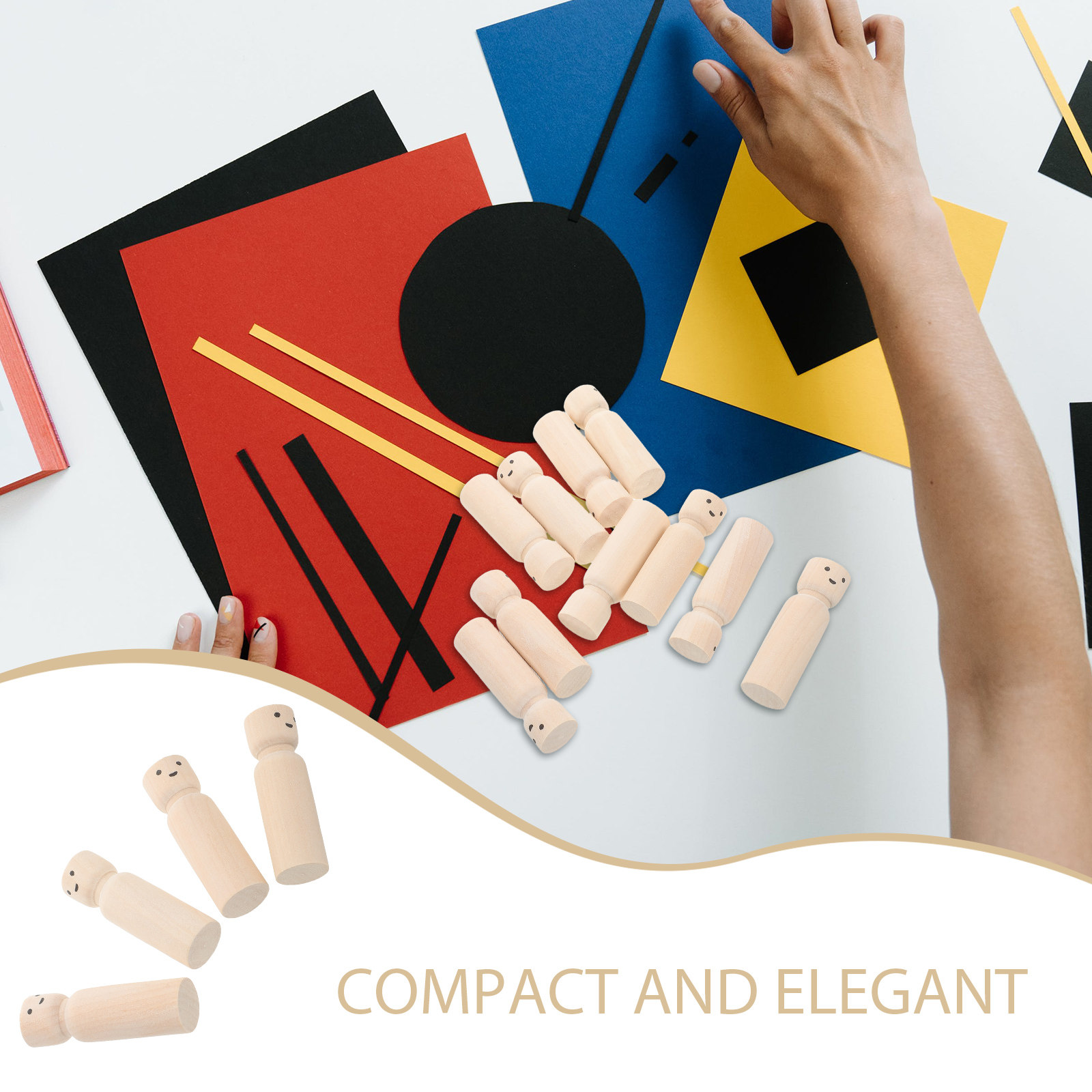 ชุดอุปกรณ์งานฝีมือไม้ธรรมชาติ  - Art And Craft For Nursery บทวิจารณ์และราคา