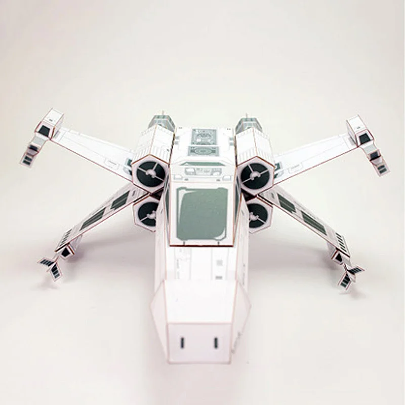 X-WING Fighter สีขาวกระดาษรุ่น - Art Craft Cardboard บทวิจารณ์และราคา